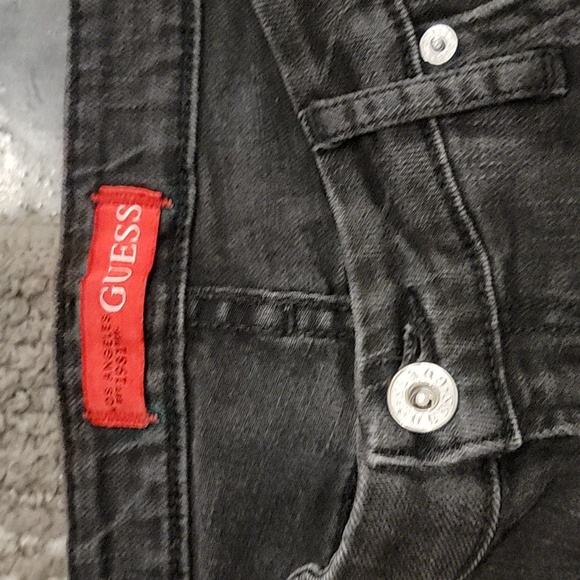 Guess Women's Skinny Jeans in Black - Picture 5 of 6